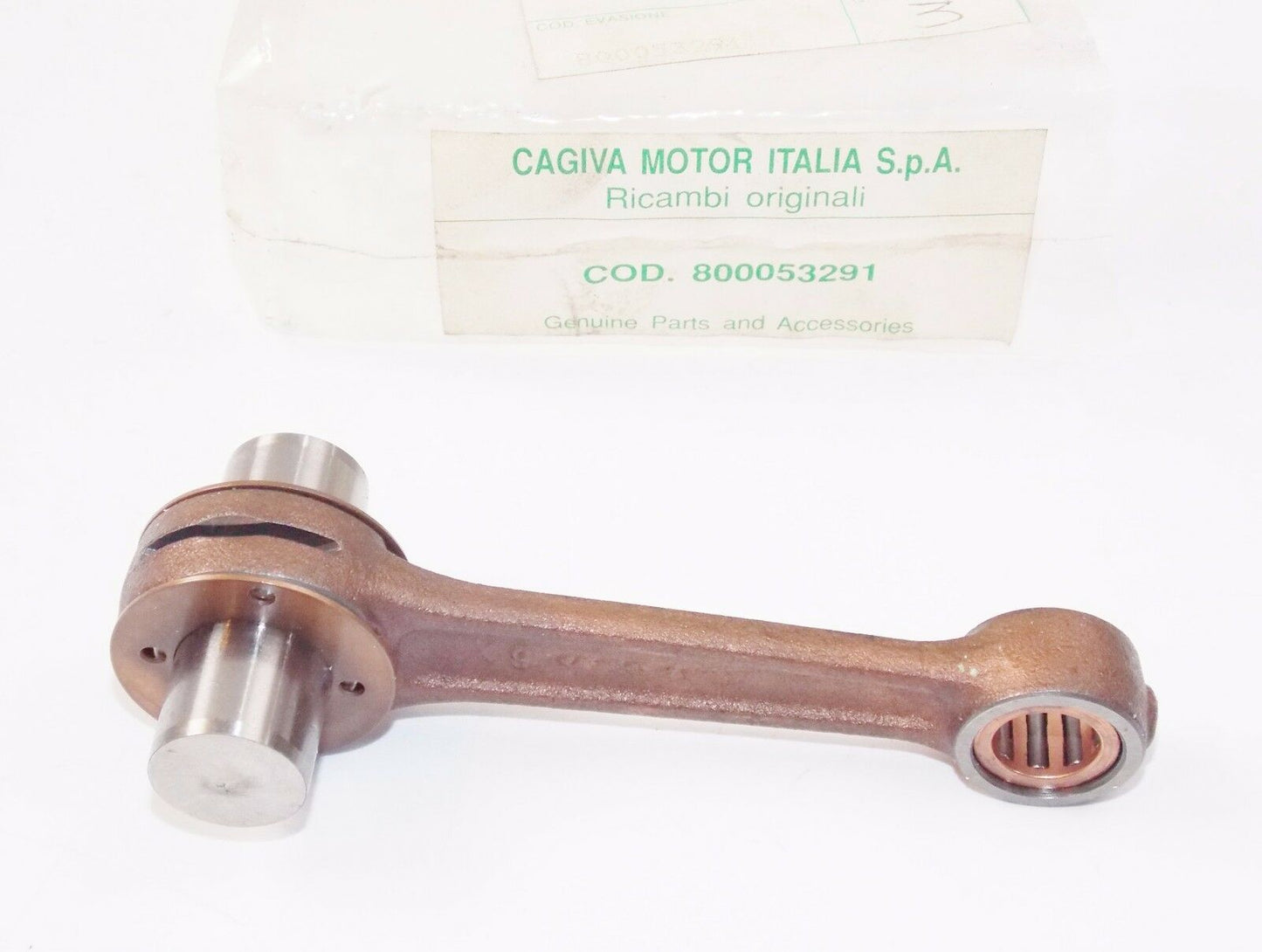 NOS OEM CAGIVA 1988-1994 COCIS K3 SUPER CITY PRIMA W4 CONNECTING ROD 800053291 - MotoRaider