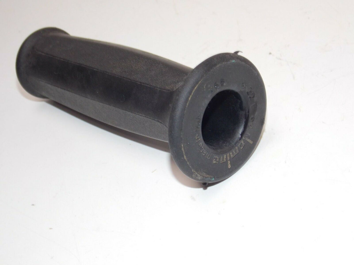 LEFT SIDE DOMINO GRIP BLACK 22mm HANDLEBAR CAGIVA FANTIC BENELLI GUZZI GILERA - MotoRaider