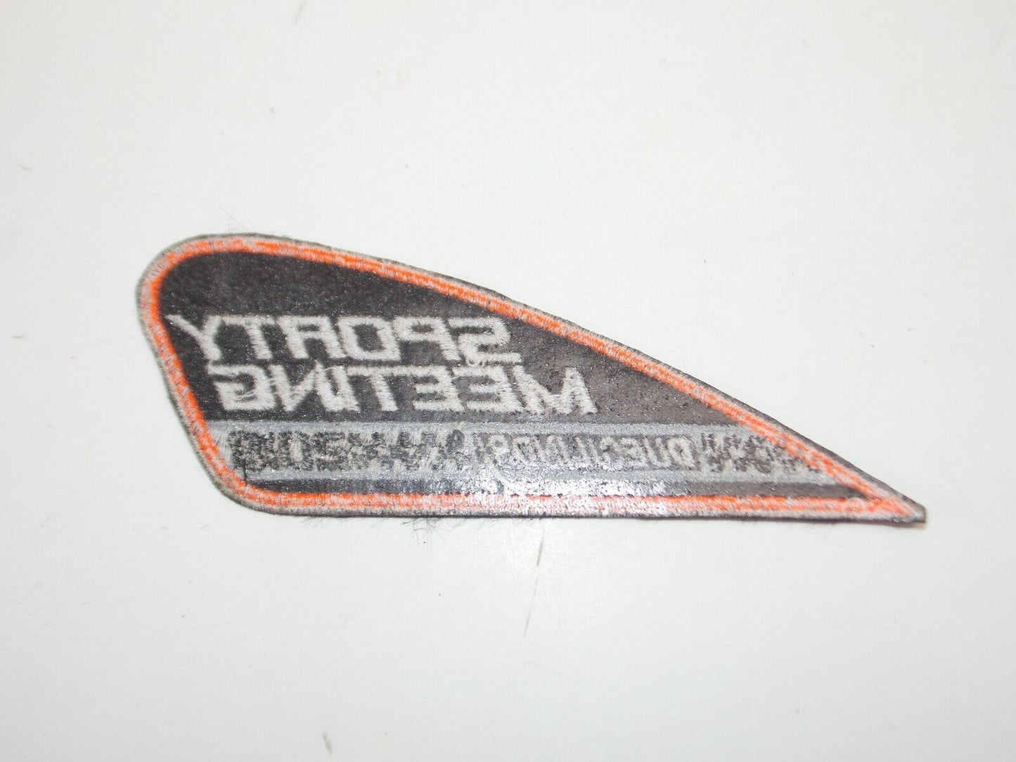 JACKET PATCH SPORTY TWINS MEETING 2018 ITALY HARLEY 5"x2" SPORSTER SOFT TAIL XR - MotoRaider