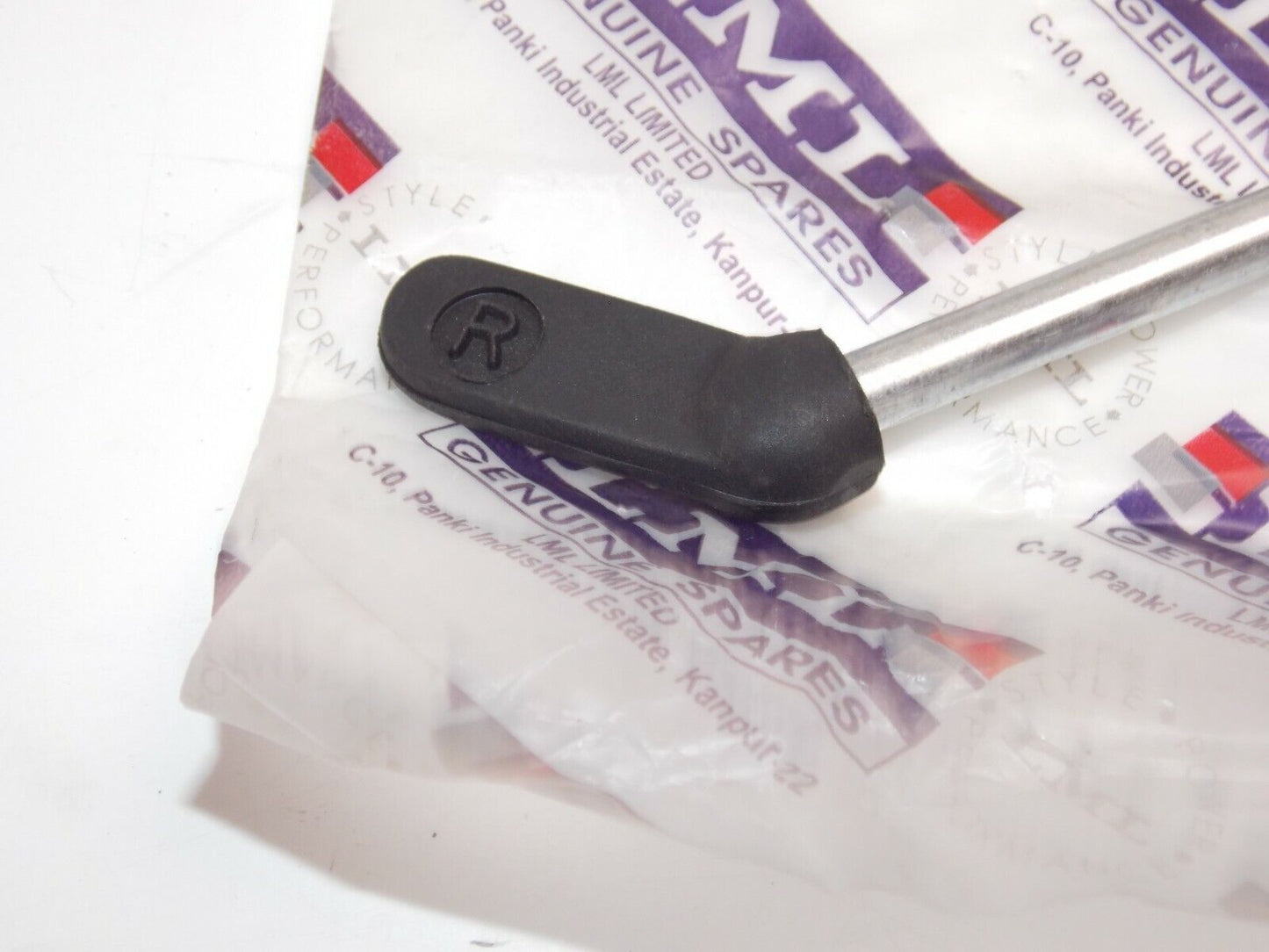 NOS STELLA STAR LML SCOOTER GAS PETCOCK FUEL TANK LEVER VESPA PX - MotoRaider