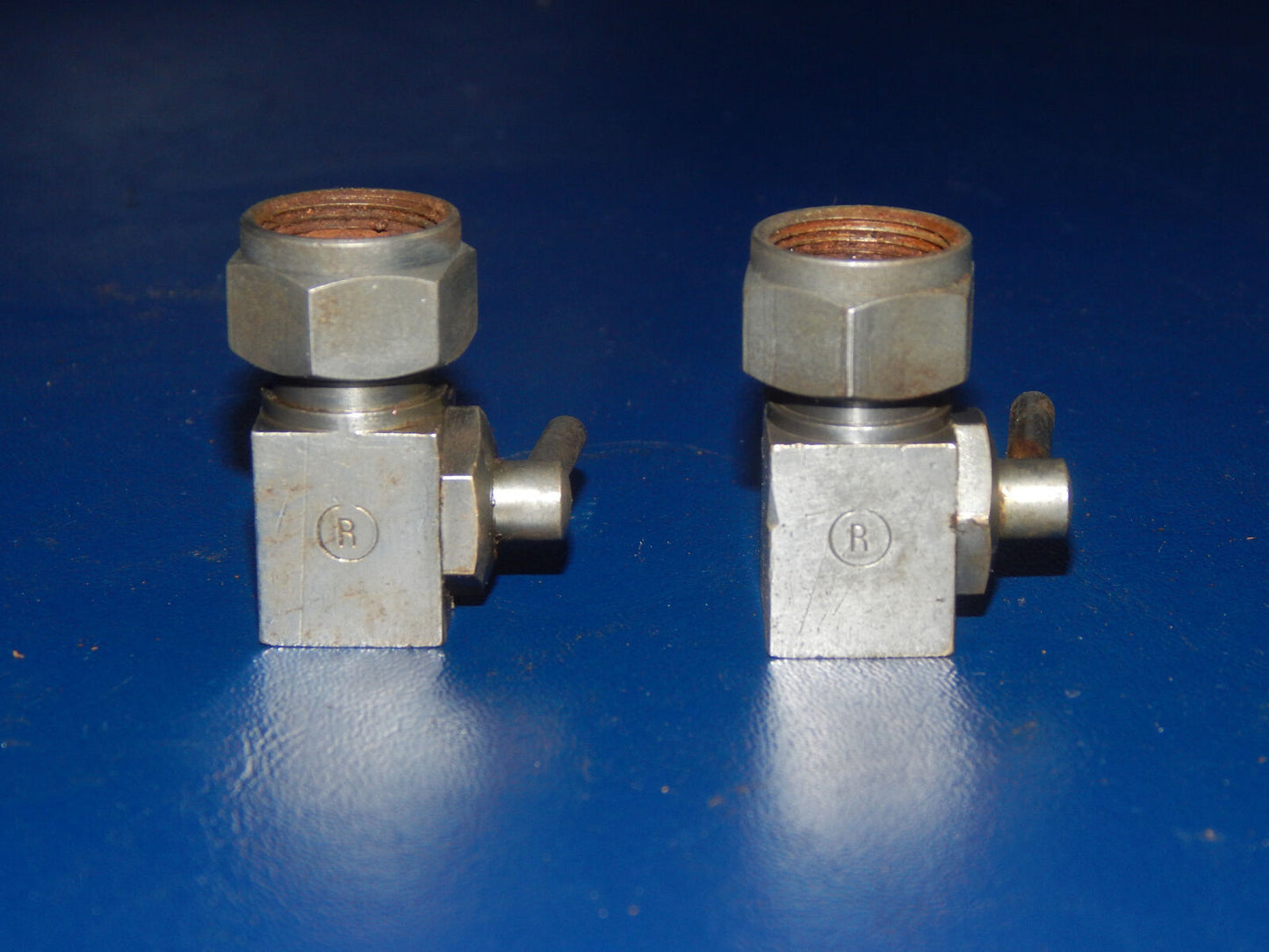 1pr 1970's KTM PENTON 125 175 250 400 ORLANDI R2090/1 PETCOCK FUEL VALVE - MotoRaider