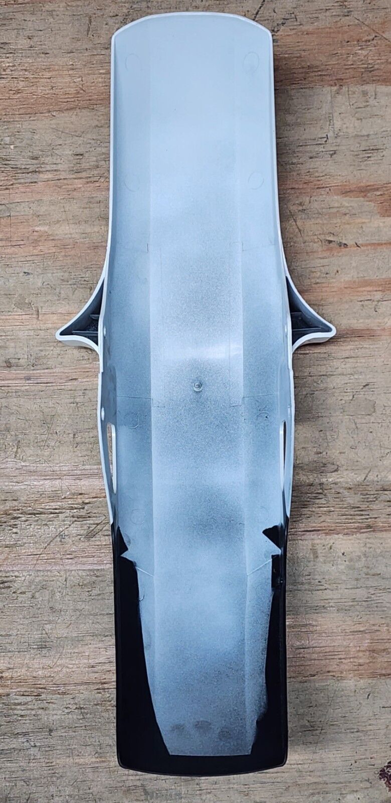 OEM SUZUKI 1983-1986 PEARL WHITE FRONT FENDER GS550 GSX550 53111-43400-13L - MotoRaider