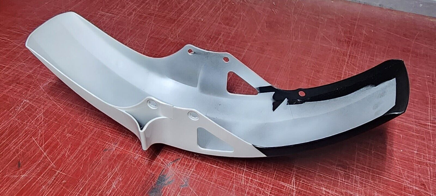 OEM SUZUKI 1983-1986 PEARL WHITE FRONT FENDER GS550 GSX550 53111-43400-13L - MotoRaider
