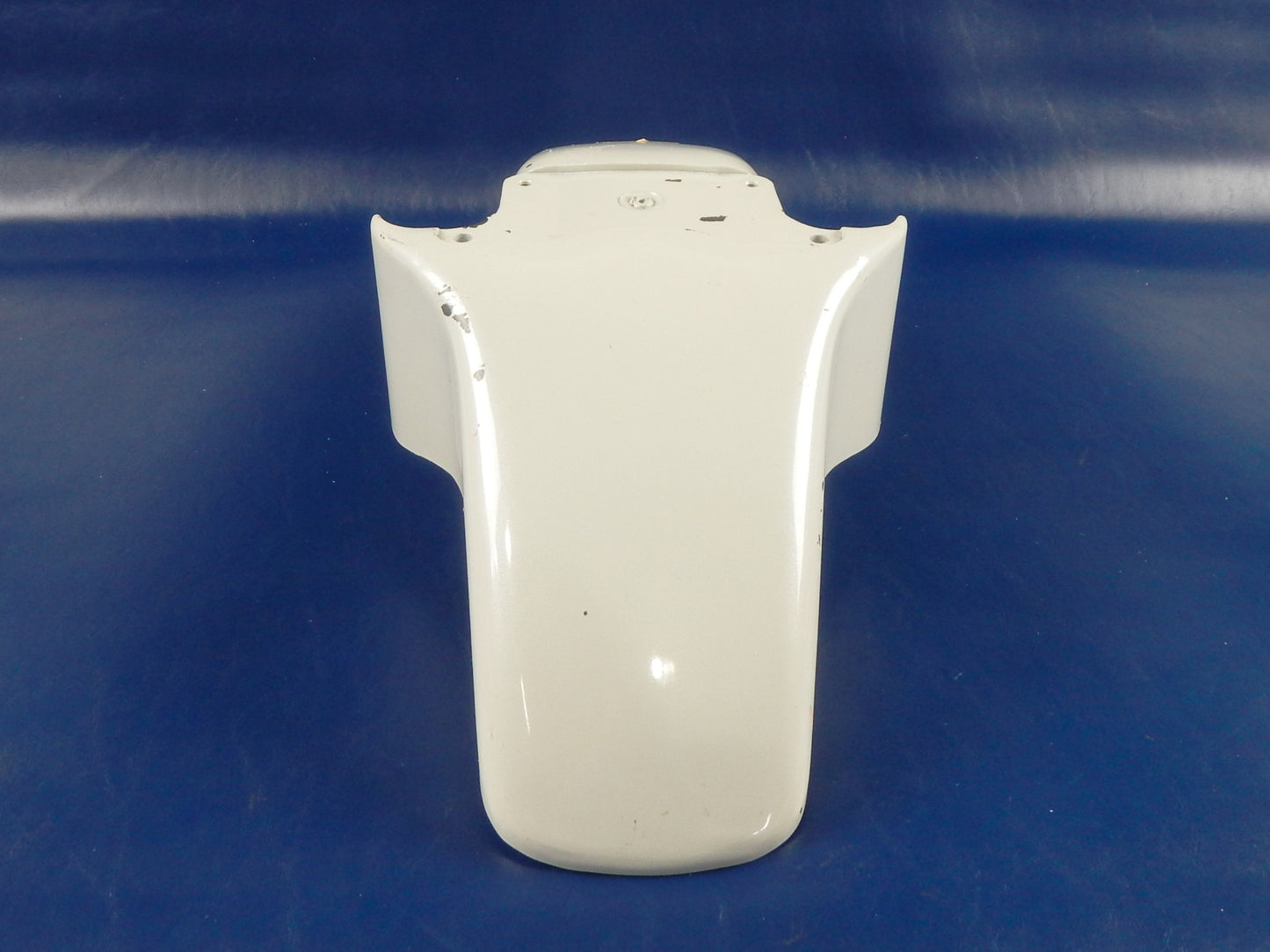 1980'S CAGIVA ALETTA ORO S2 125 FRONT FENDER MUD GUARD WHITE VINTAGE ITALY - MotoRaider