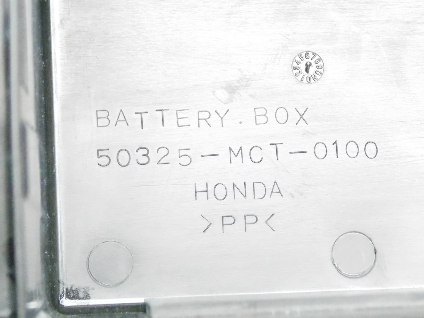 NOS OEM HONDA 2012 FSC600 BATTERY BOX TRAY HOUSING 50325-MCT-0100 - MotoRaider