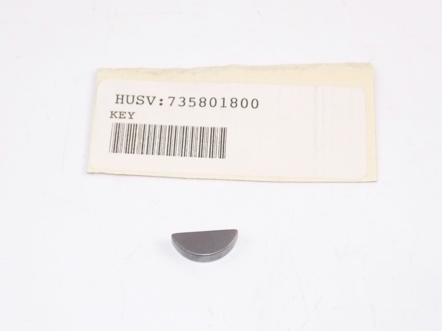 NOS OEM 1984-1988 HUSQVARNA 500 430 AUTOMATIC 4MM WOODRUFF KEY 735801800 - MotoRaider