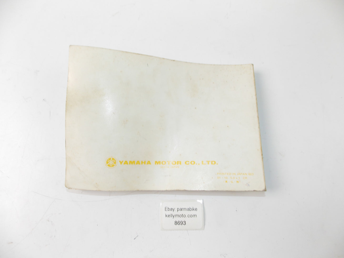 NOS 1982 YAMAHA XJ750 OWNER MANUAL BOOK ENGLISH/FRENCH/GERMAN 11M-28199-80 - MotoRaider