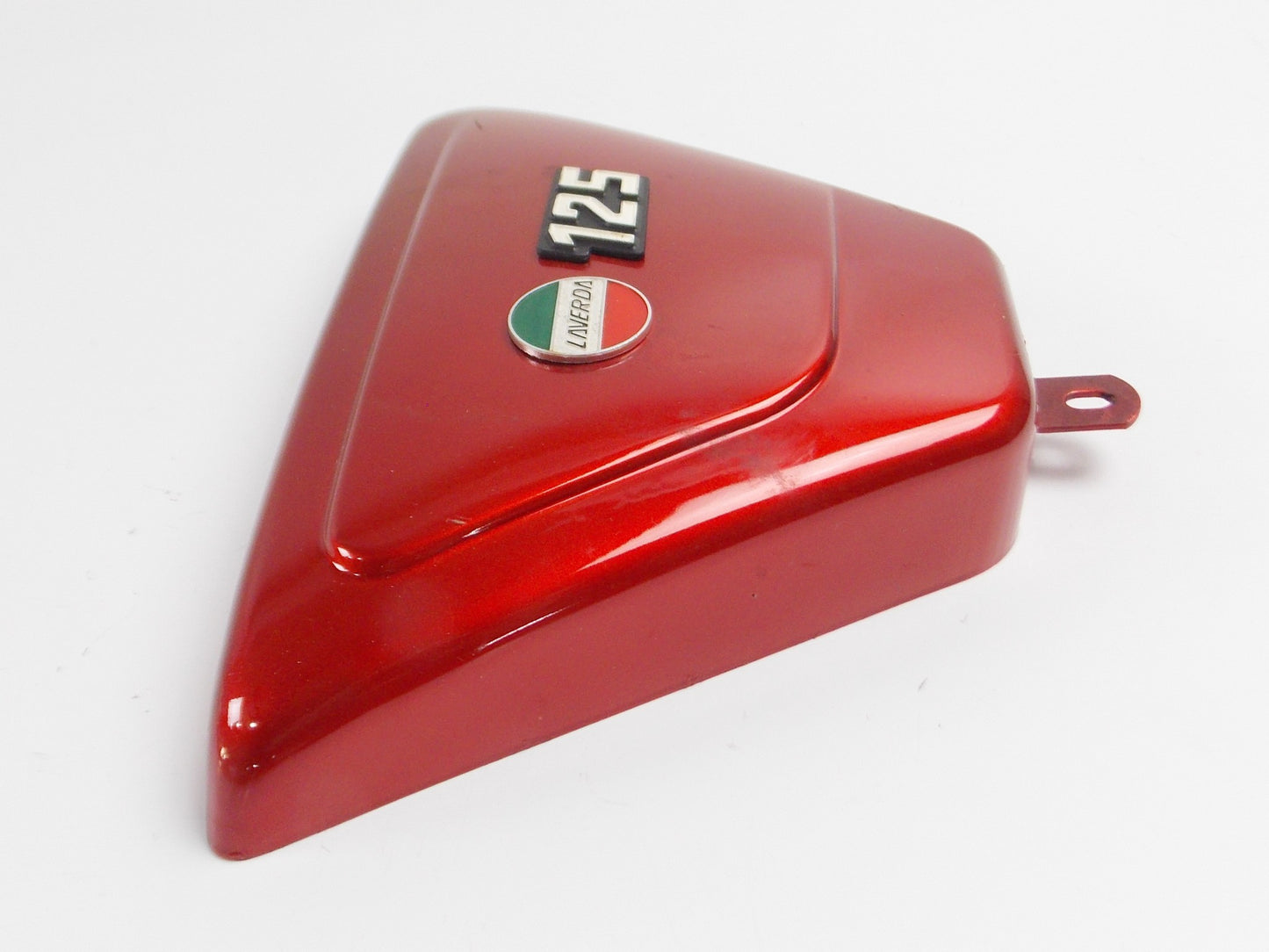 OEM LAVERDA LZ 125 175 FRAME CHASSIS LH SIDE COVER PANEL RED 61706050 61 706 050 - MotoRaider