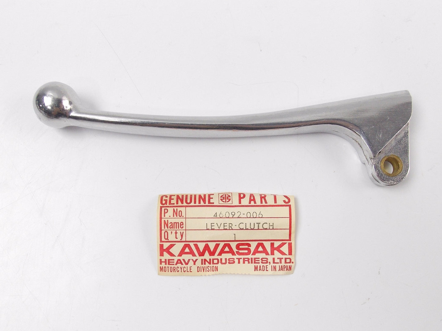 OEM KAWASAKI 1969 A1 SAMURAI 1967-1968-1969 W1 1969 W2 CLUTCH LEVER 46092-006 - MotoRaider