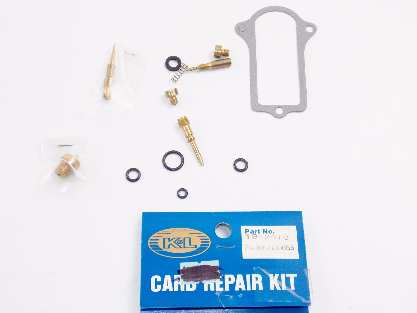 K&L SUPPLY KAWASAKI 1979-1980 KZ1000E/KZ1000A CARBURETOR REPAIR KIT 18-2610 - MotoRaider