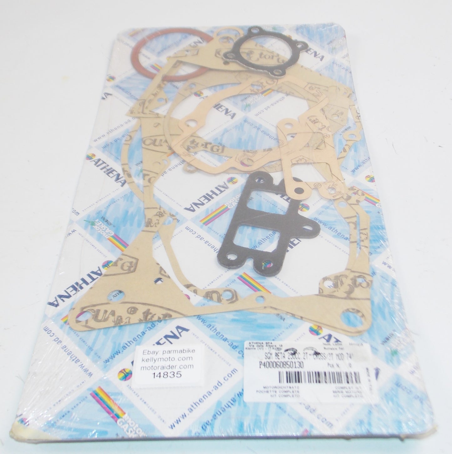 ATHENA P400060850130 ENGINE GASKET SEAL KIT BETA 1974 2-STROKE SGM 250 CROSS - MotoRaider