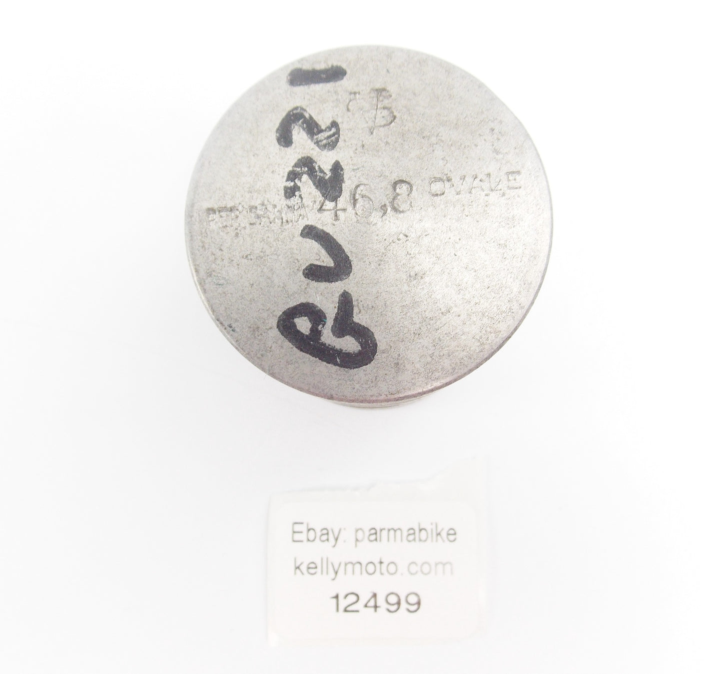 PISTON MOTORCYCLE DIAMETER 46.8 mm GUZZI MOTOR ENGINE ITALY - MotoRaider