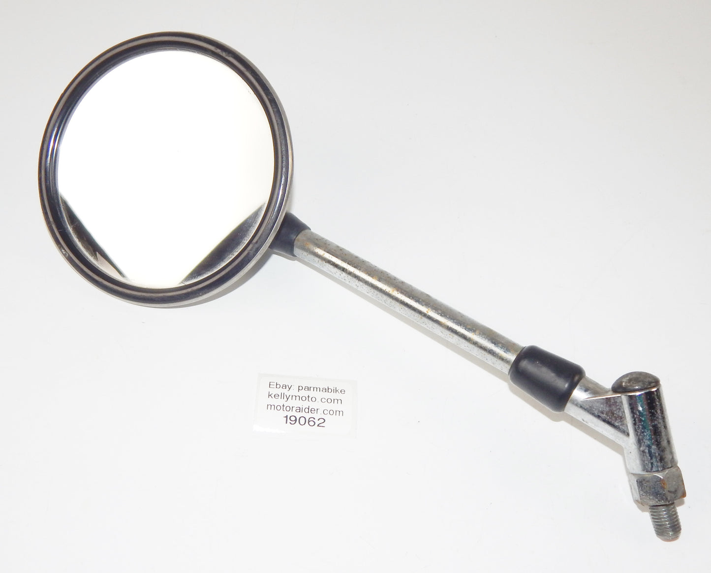 1995 SUZUKI BANDIT GSF 400 TANAKA REAR VIEW LEFT ROUND MIRROR VINTAGE JAPAN - MotoRaider