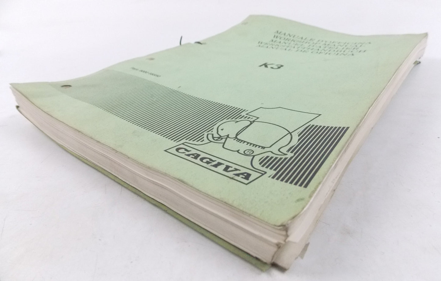 CAGIVA K3 WORKSHOP MANUAL SERVICE BOOK ITALIAN ENGLISH FRENCH GERMAN 8000 68550 - MotoRaider