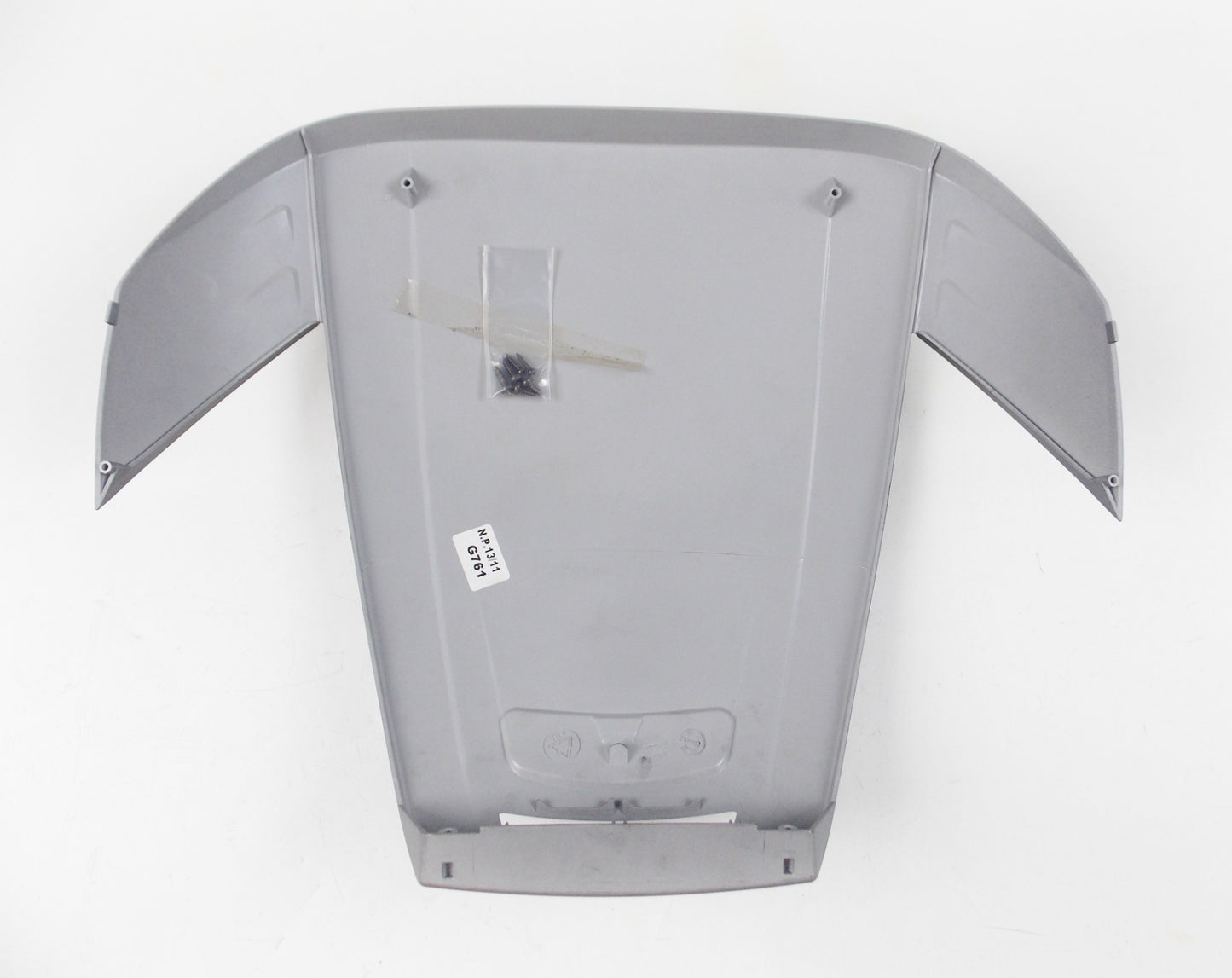 OEM MALAGUTI CENTRO 125 MADISON 125 TOP CASE COVER PANEL 065.111.37 (GRAY) - MotoRaider