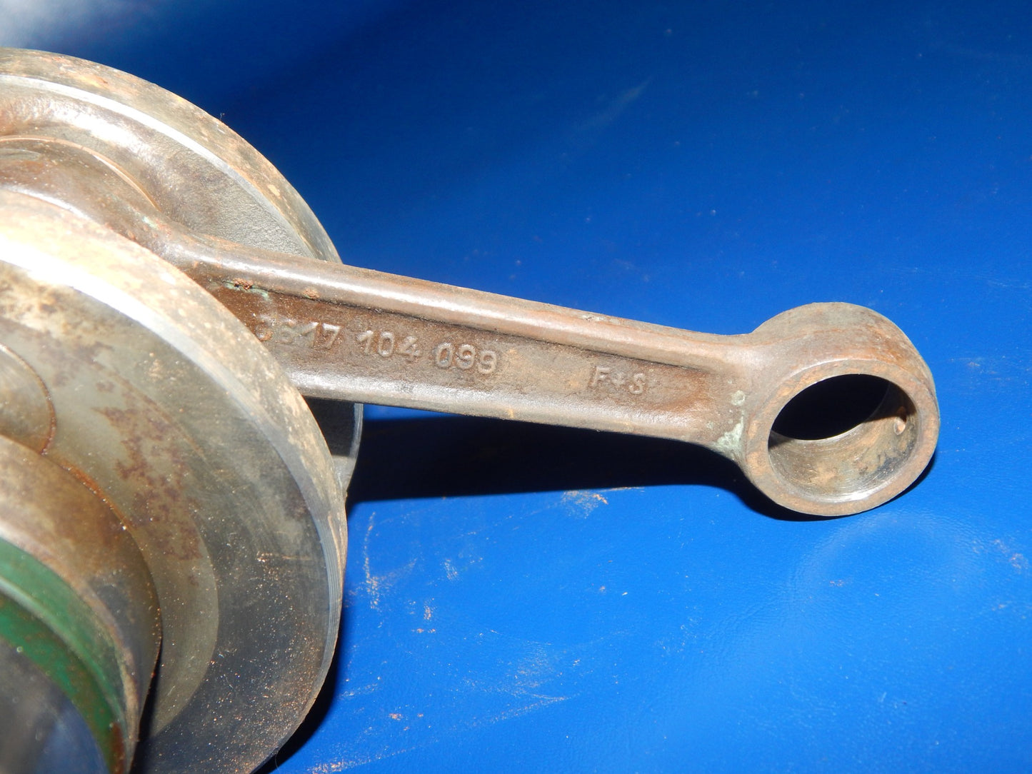 1970's HERCULES GS MC ENGINE MOTOR CRANCKSHAFT+ROD VINTAGE SACHS DKW 0617104099 - MotoRaider