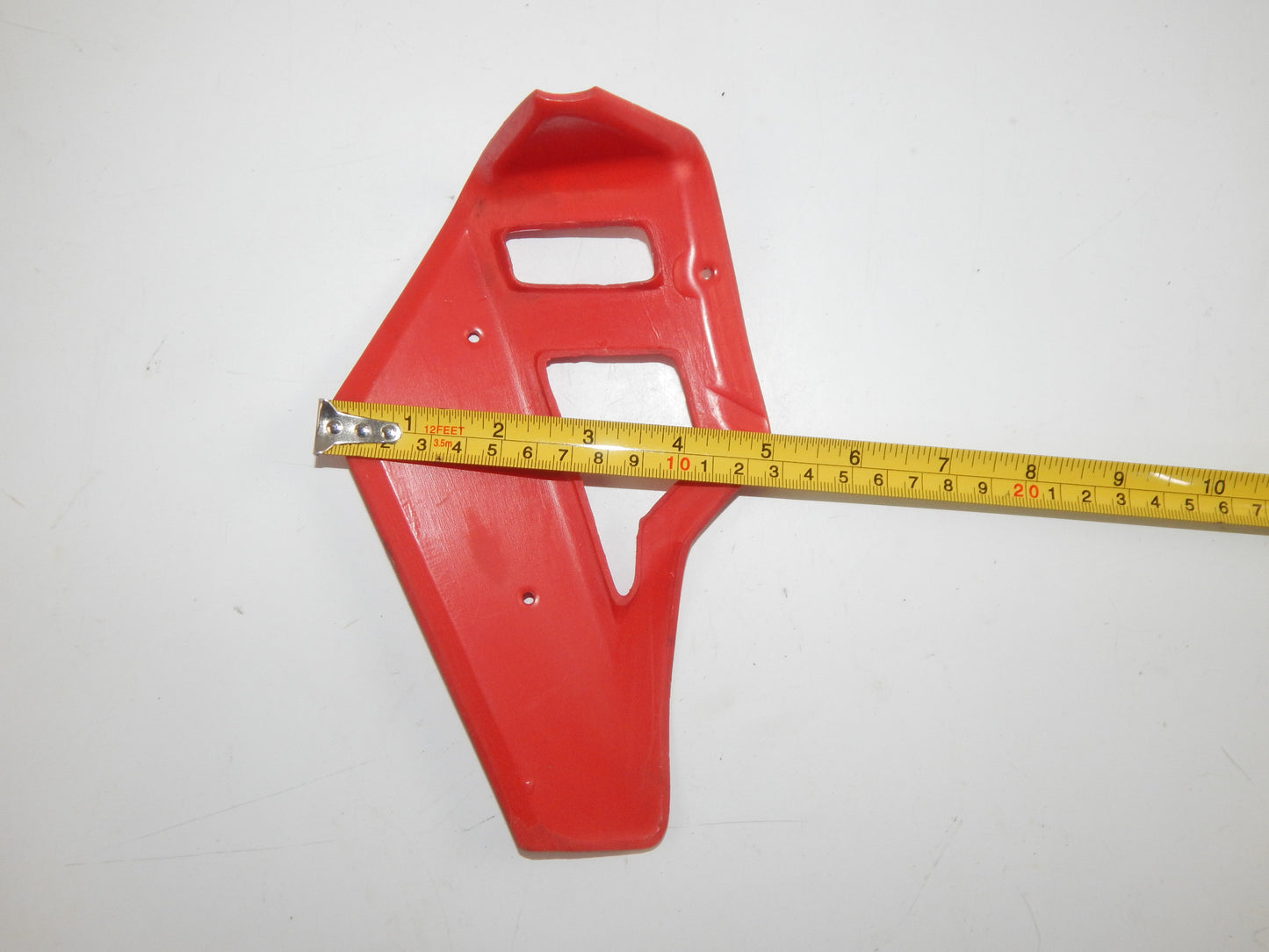 FUEL PETROL GAS TANK RIGHT LEFT SHROUD RED PLASTIC 8x5" MINI BIKE ITALJET LEM - MotoRaider