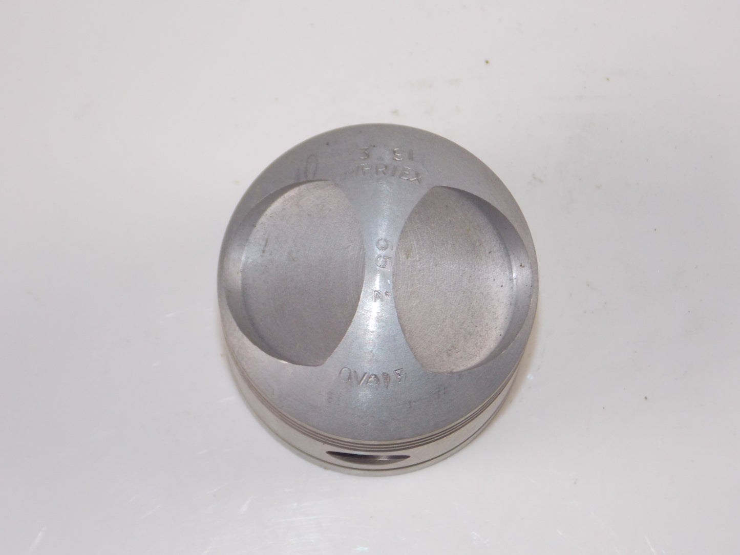 NOS VERTEX 184 PISTON 55.2mm MV 125 SPORT 4-STROKE+CIRCLIPS+15mm PIN+RINGS 16177 - MotoRaider