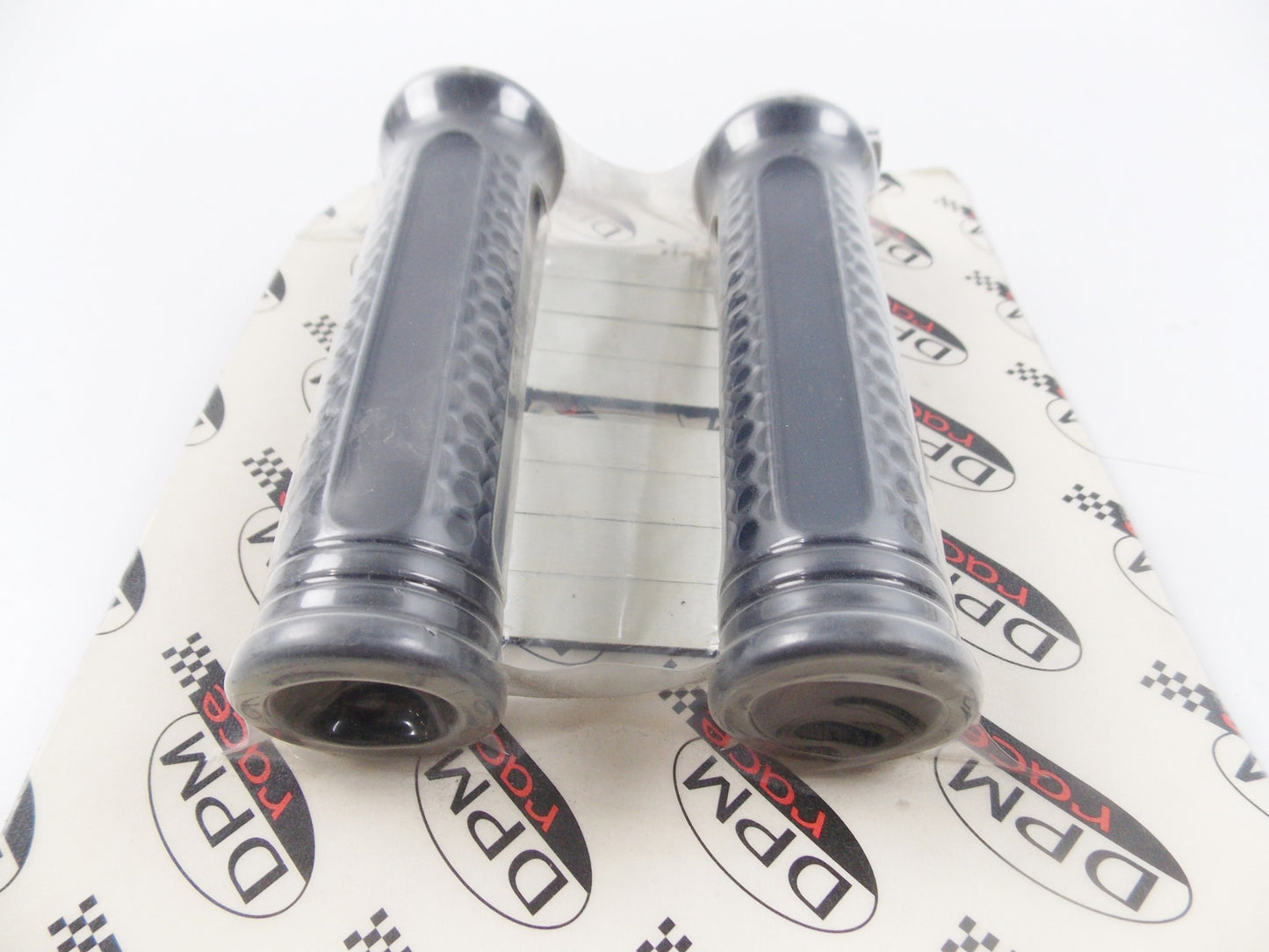 DE PRETTO MOTO HANDLE BAR ALLOY GRIPS BLACK 2007-2009 HONDA SH300 R-0165B - MotoRaider