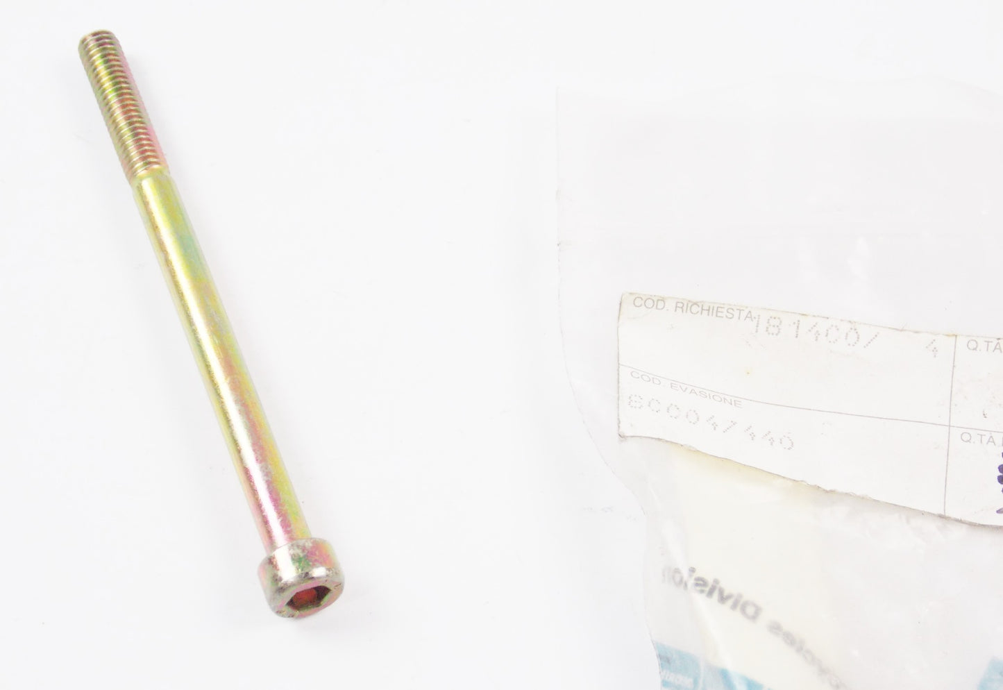 NOS OEM 2000 CAGIVA MITO 125 8P ENGINE MOTOR SCREW 800047440 - MotoRaider