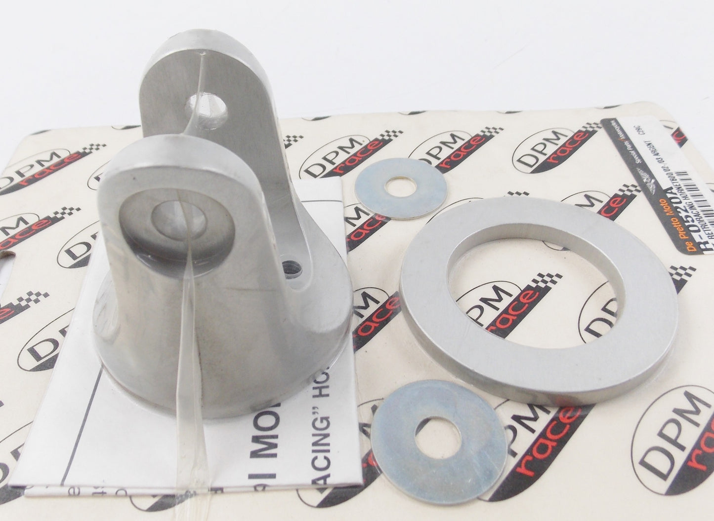DE PRETTO HONDA HORNET 600 REAR LIFT RETRORACING KIT ALLOY SILVER 02-03 R-0520A - MotoRaider