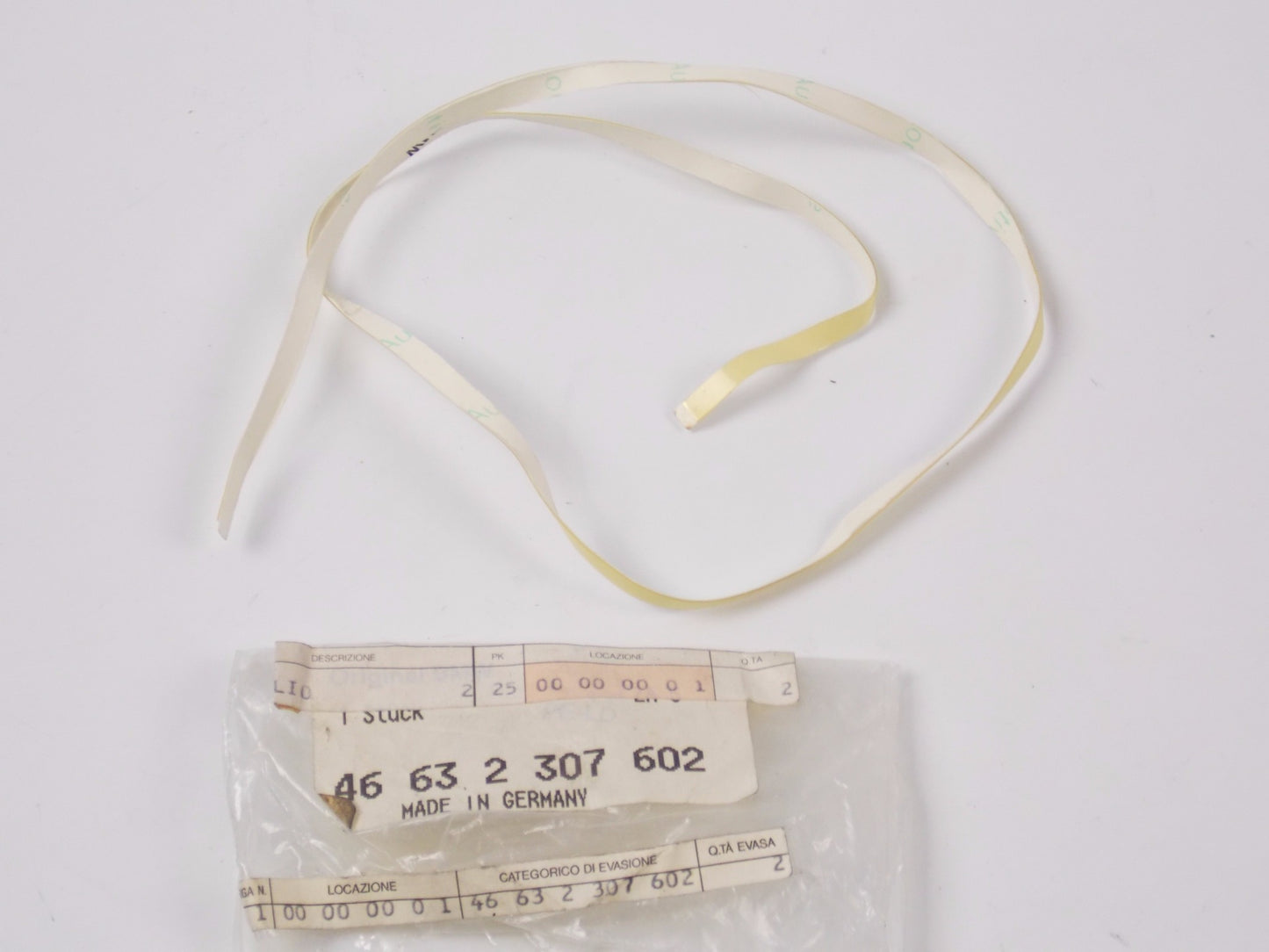 NOS OEM BMW 1993-1996 K 1100 R FAIRING SIDE SECTION FOIL 46632307602 - MotoRaider