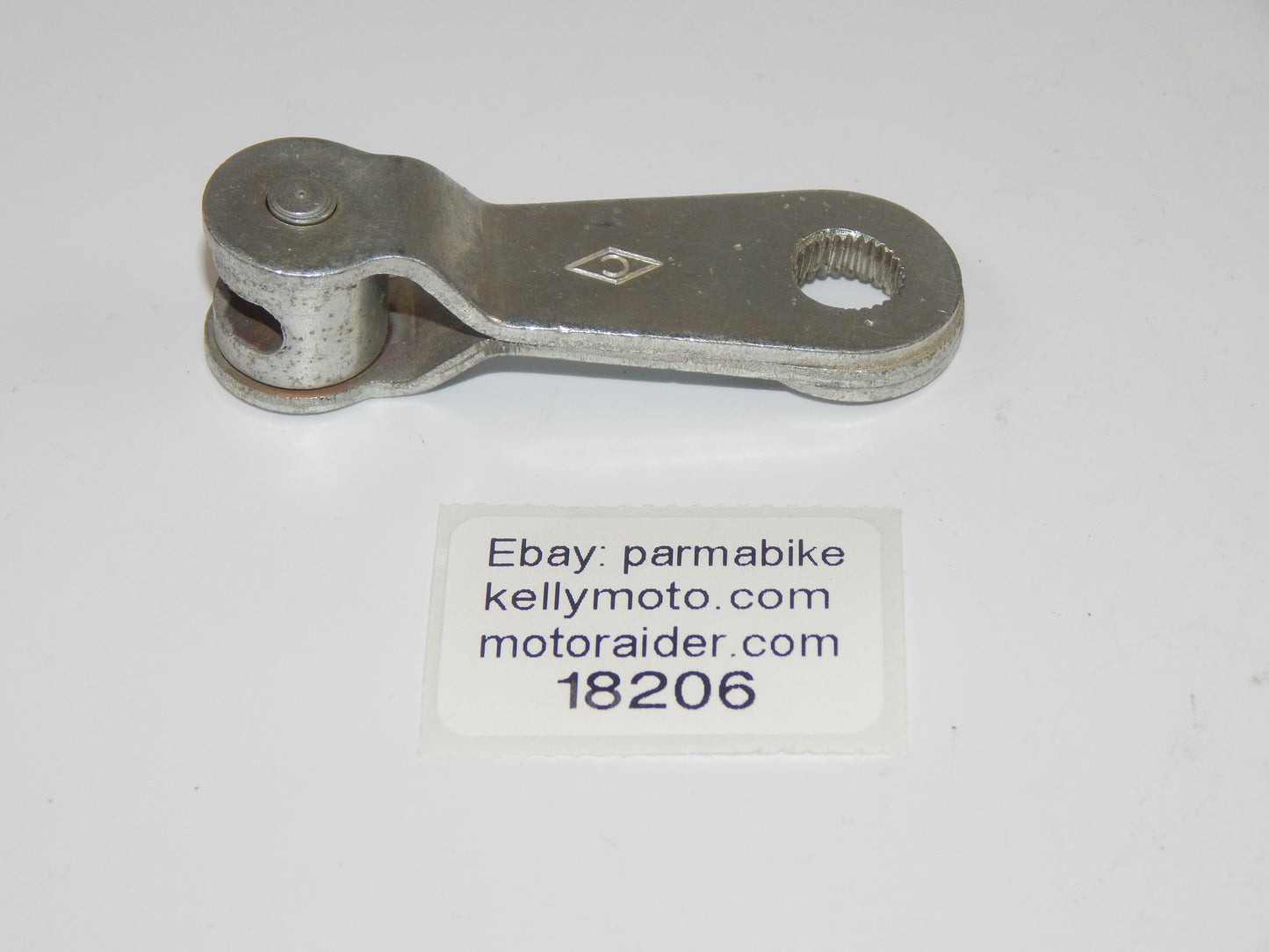 1970's VINTAGE MOTORCYCLE REAR WHEEL BRAKE PLATE LEVER ARM ACTUATOR - MotoRaider