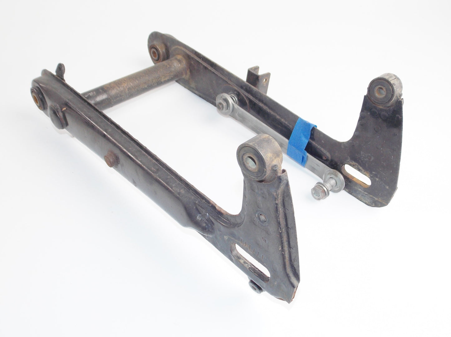 HONDA 1969 DREAM CA160 FRAME CHASSIS BLACK REAR SUSPENSION SWING ARM - MotoRaider