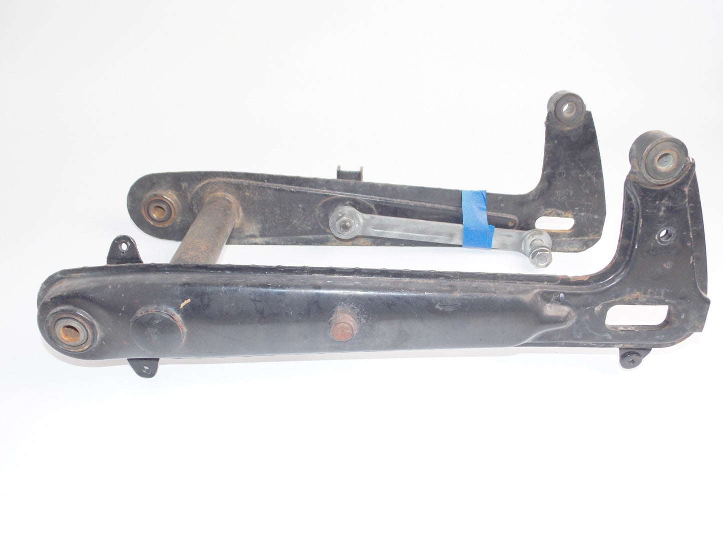 HONDA 1969 DREAM CA160 FRAME CHASSIS BLACK REAR SUSPENSION SWING ARM - MotoRaider