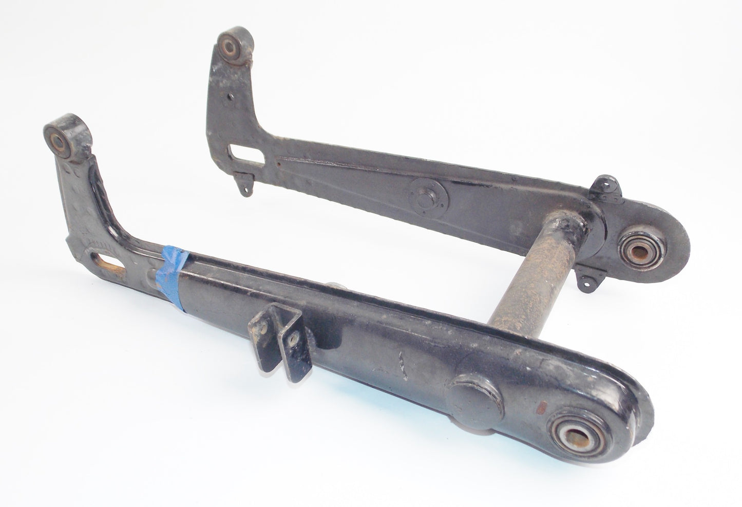 HONDA 1969 DREAM CA160 FRAME CHASSIS BLACK REAR SUSPENSION SWING ARM - MotoRaider