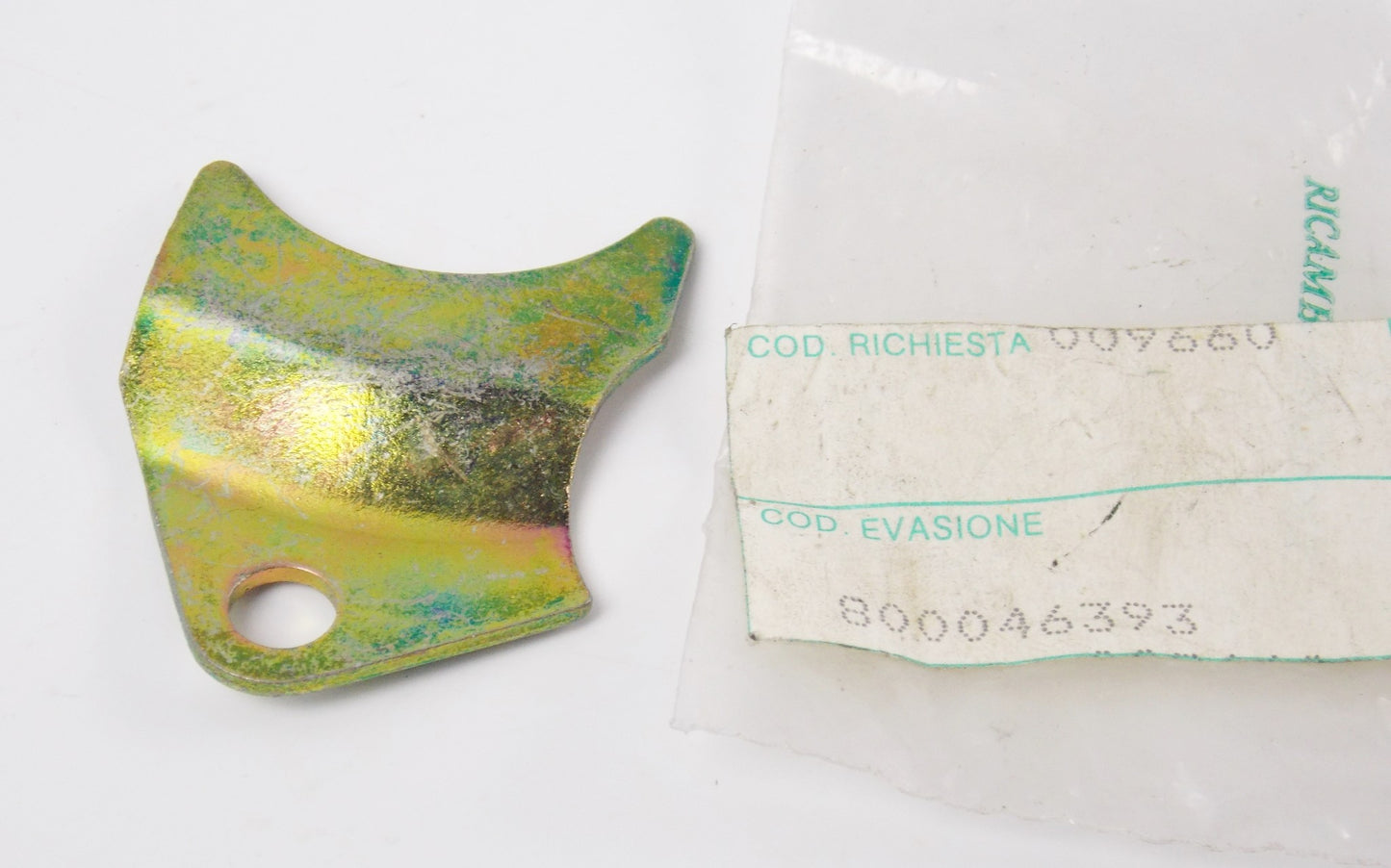 NOS OEM CAGIVA 88-89 BLUES 125 87 CRUISER 125 CRANK CASE CARTER PLATE 800046393 - MotoRaider