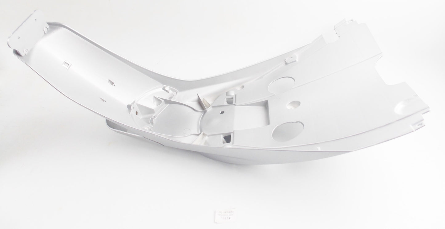 OEM MALAGUTI CIAK 125 REAR FENDER MUDGUARD SILVER GREY 063.243.87 | 06324387 - MotoRaider