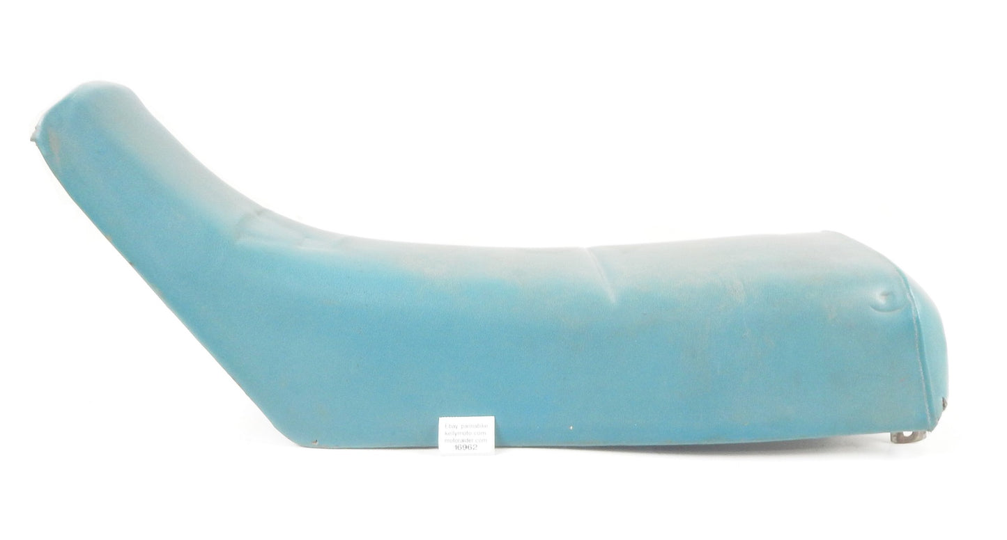 1980's HUSQVARNA 125 240 250 CR WRX XC FOAM SADDLE SEAT 151358101 BLUE VINTAGE - MotoRaider