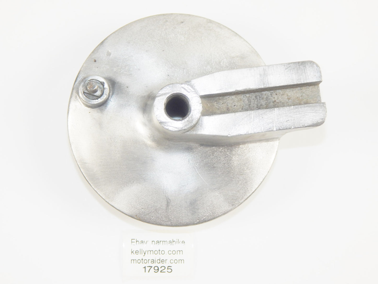 VINTAGE MOPED MOTORCYCLE REAR WHEEL BRAKE SHOES HUB OD=120mm AXLE D=12mm GRIMECA - MotoRaider