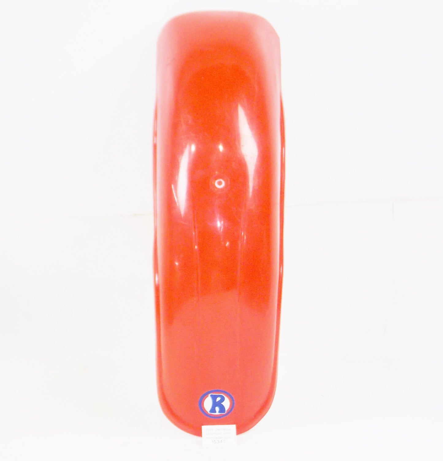 VINTAGE RED MOTOCROSS REAR FENDER L=22" W=7" MROBERT MUD GUARD BETA VILLA GILERA - MotoRaider