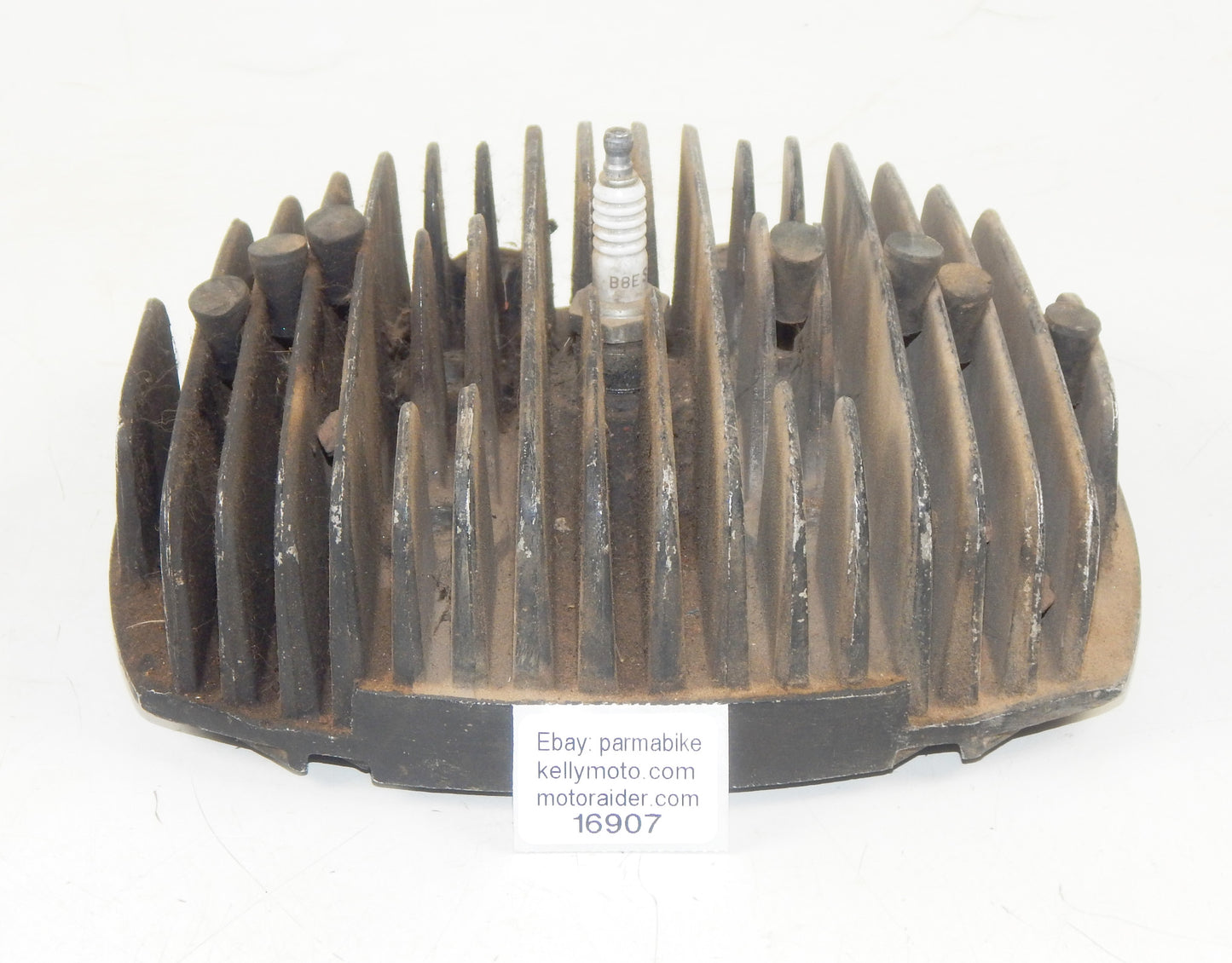 1970'S HUSQVARNA ENGINE MOTOR CYLINDER HEAD APPROX BORE 80MM - MotoRaider