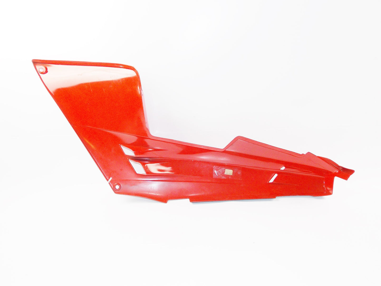 NOS CAGIVA 1988 FRECCIA 125 C10R/ANNIVERSARY RH FAIRING SIDE PANEL RED 80C059712 - MotoRaider