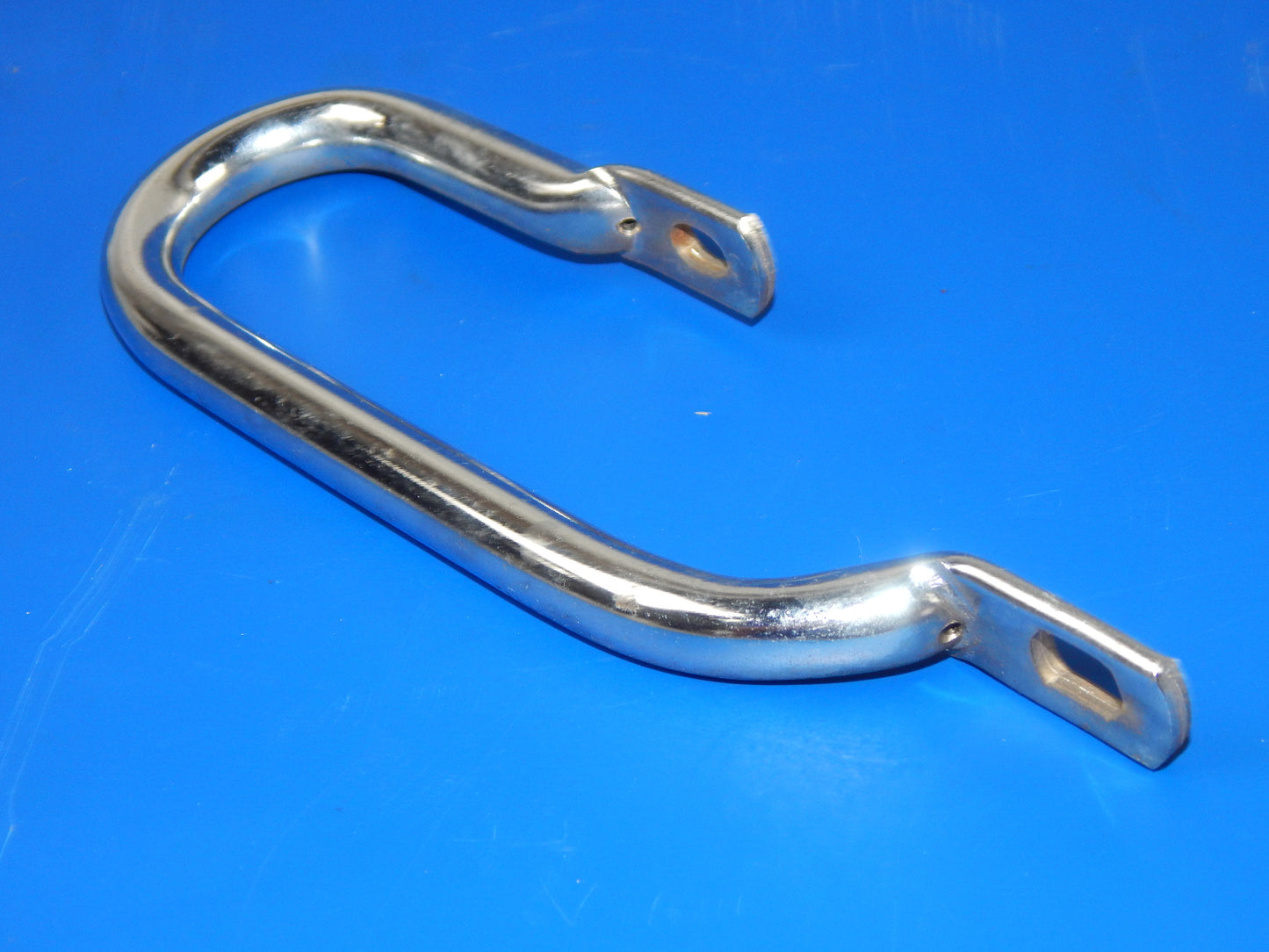 VINTAGE MOTORCYCLE GRAB HANDLE L=8" HOLE D=3.75" W=2.75" ENDURO STREET TRIAL - MotoRaider