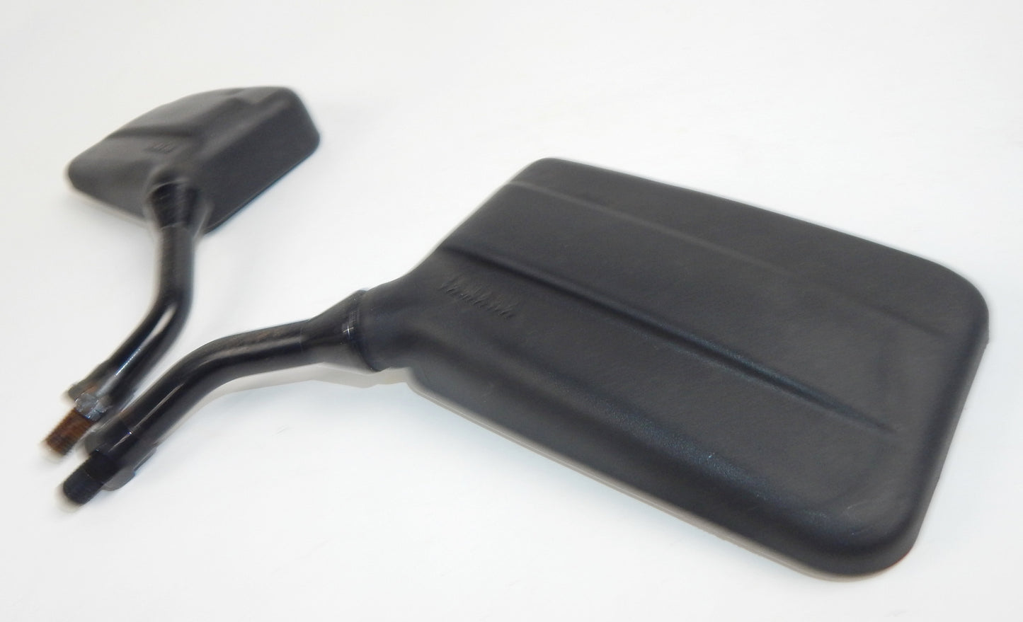 1980's YAMAHA RIGHT LEFT REAR VIEW SIDE MIRROR BLACK VINTAGE XJ FJ XS SECA - MotoRaider