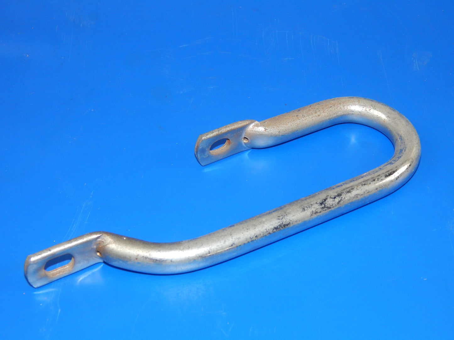 VINTAGE MOTORCYCLE GRAB HANDLE L=8" HOLE D=3.75" W=2.75" ENDURO STREET TRIAL - MotoRaider