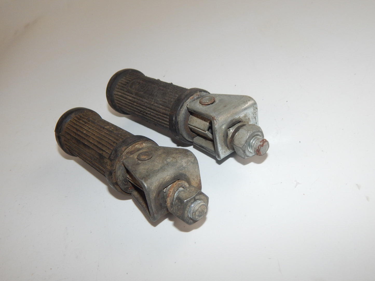 1960's DENFIELD PASSENGER FOOT PEG REAR REST STAY SACHS BMW DKW MOPED - MotoRaider