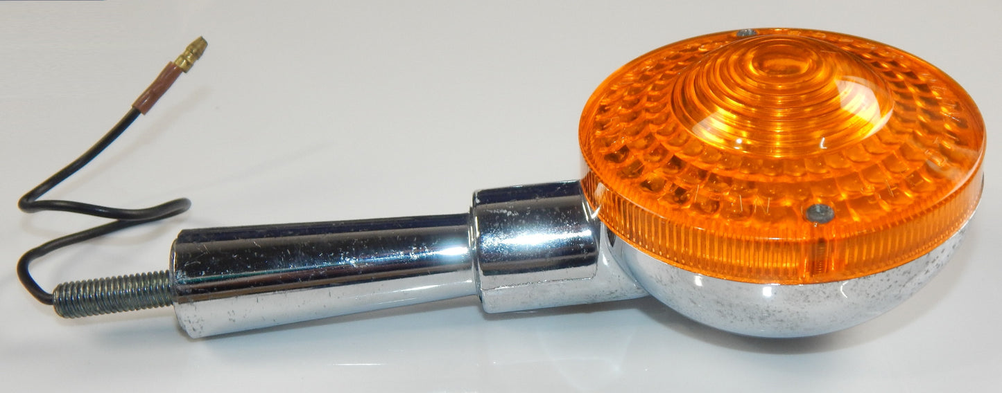 IMASEN SAE D71 AU40 26408 TURN SIGNAL INDICATOR FLASHER CHROME YAMAHA KAWASAKI - MotoRaider