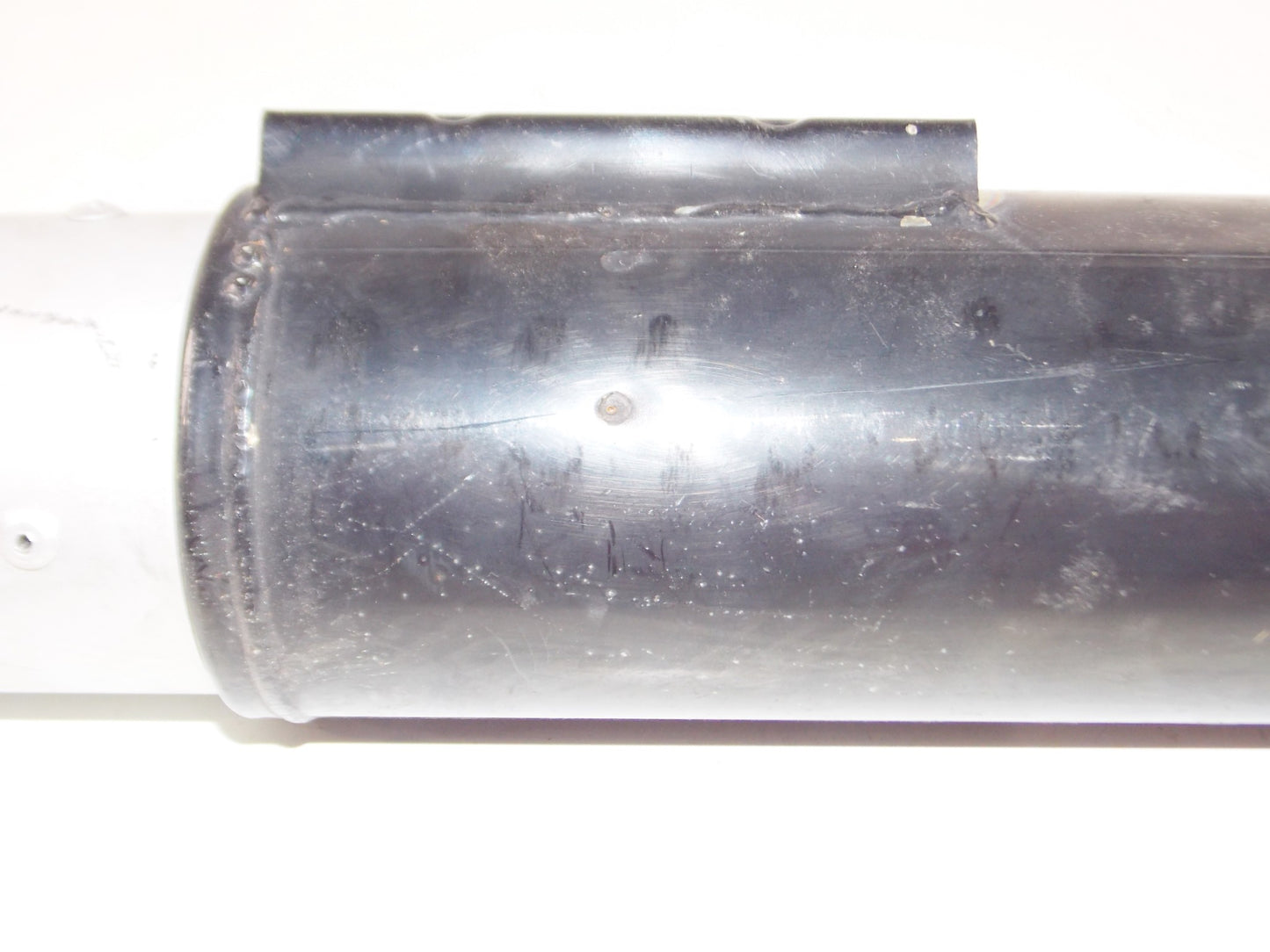 SITO RACING EXHAUST PIPE SILENCER L=640mm INLET OD=20mm CAGIVA GILERA APRILIA TM - MotoRaider