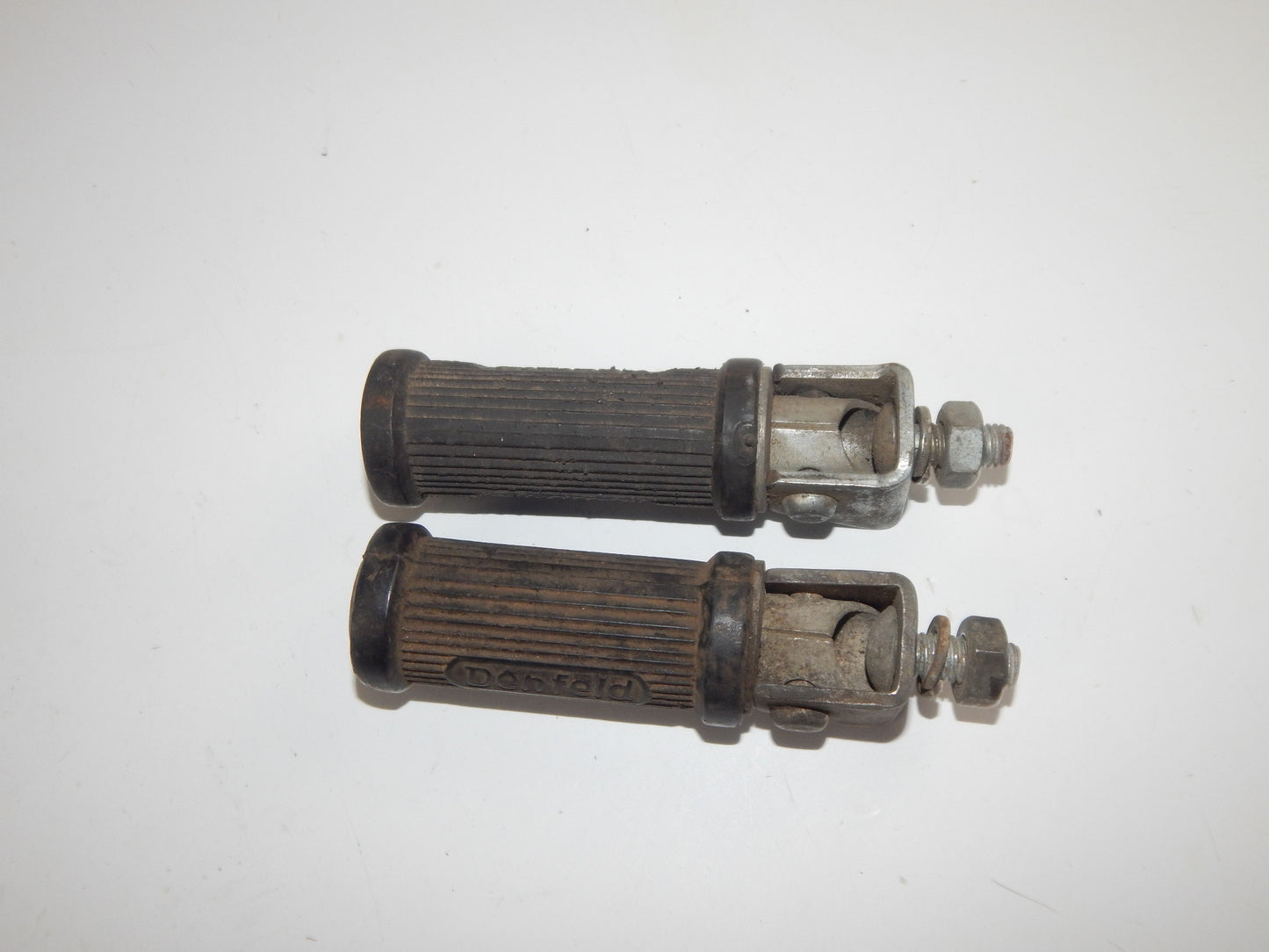 1960's DENFIELD PASSENGER FOOT PEG REAR REST STAY SACHS BMW DKW MOPED - MotoRaider