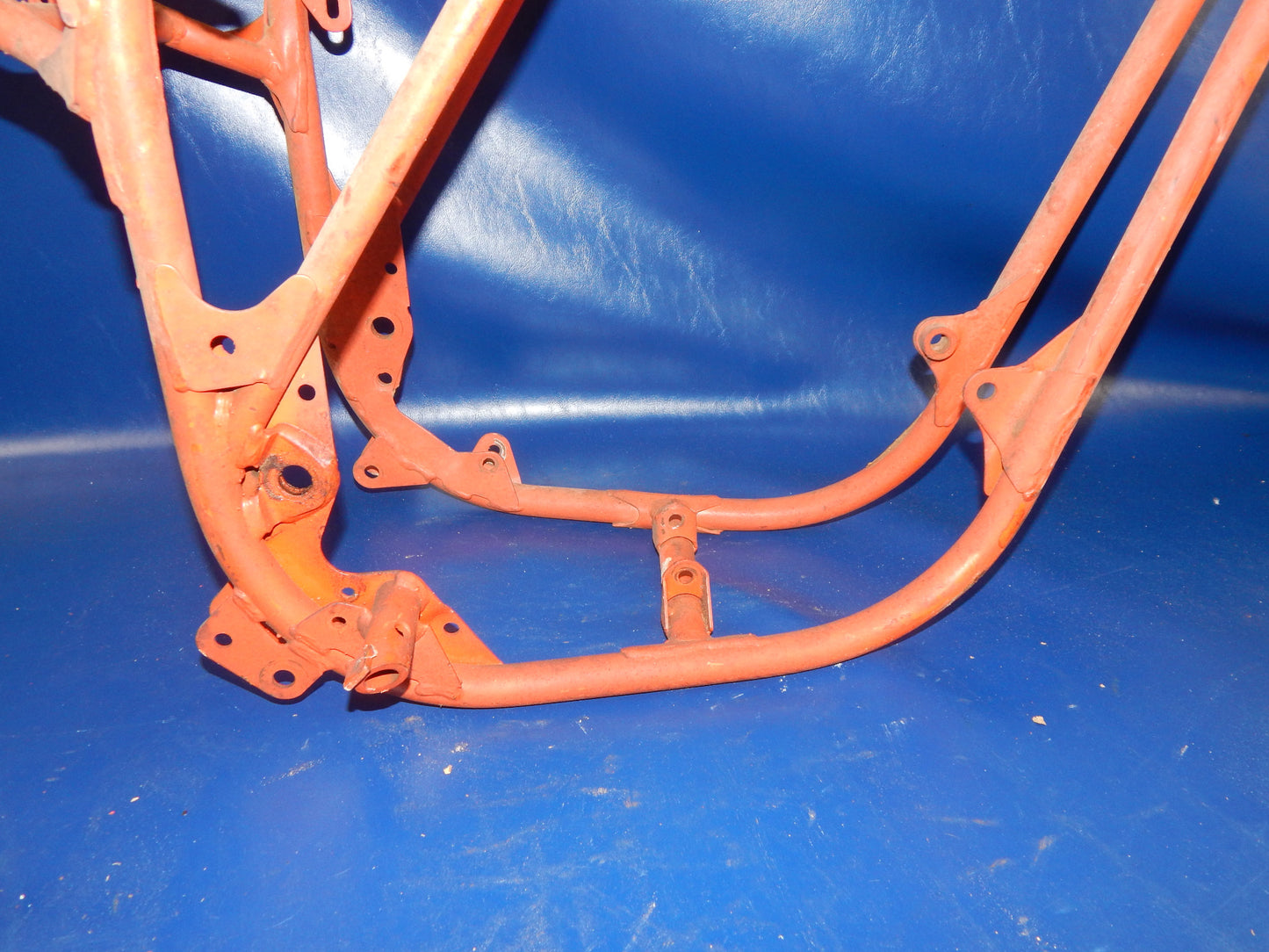 1981 KTM 125 250 MC GS FRAME CHASSIS VINTAGE PENTON ENDURO CROSS NECK H=180mm - MotoRaider
