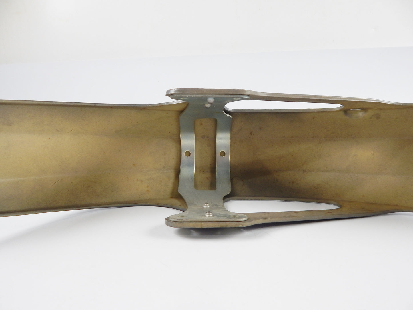 VINTAGE FRONT FENDER MUD GUARD GRAY L=29" W=5" YAMAHA XV XJ DUCATI CAGIVA MORINI - MotoRaider