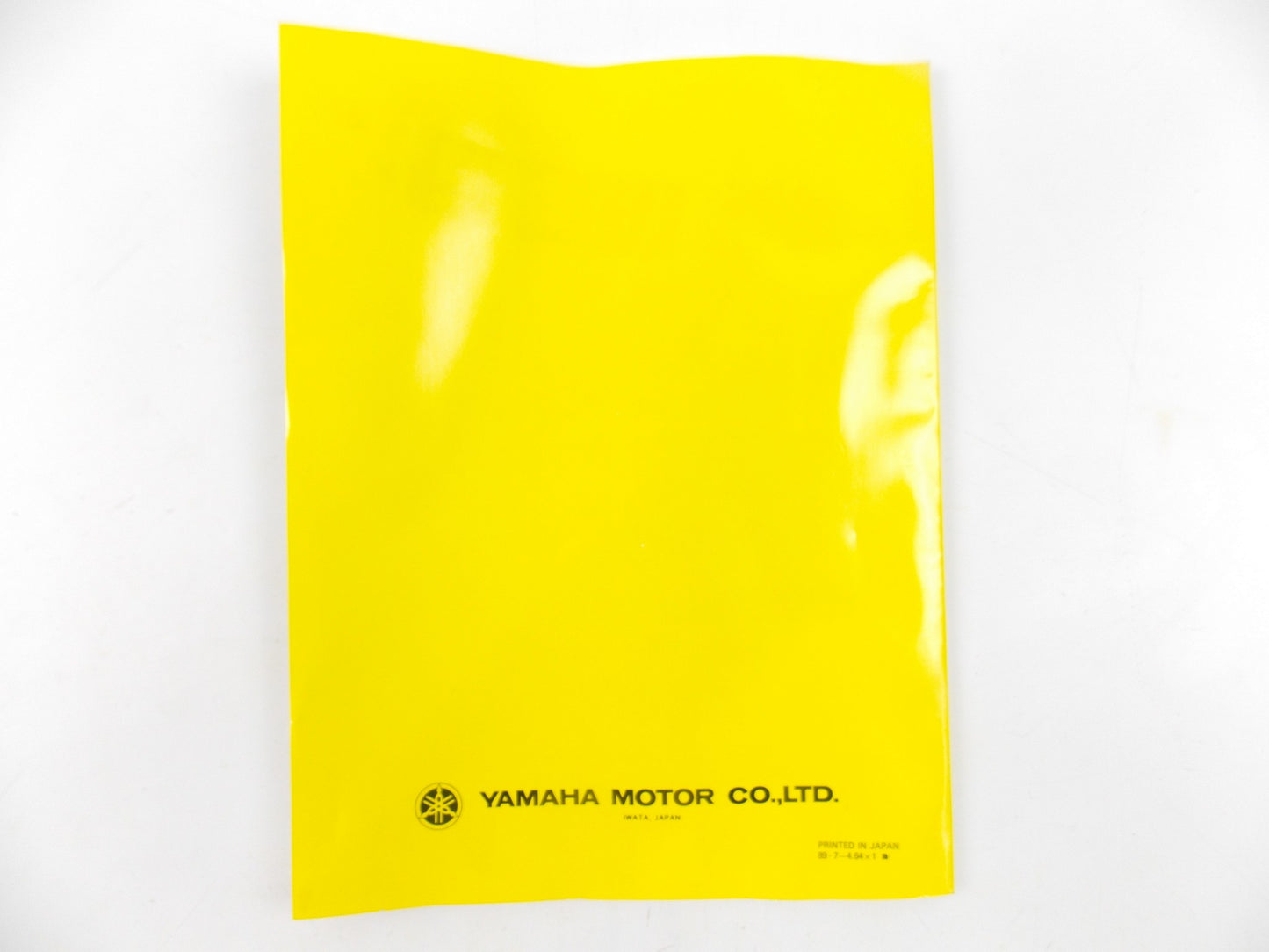 1989 YAMAHA OWNER SERVICE MANUAL BOOK CATALOG YZ125A/250A/250WRA 3SR-28199-15 - MotoRaider