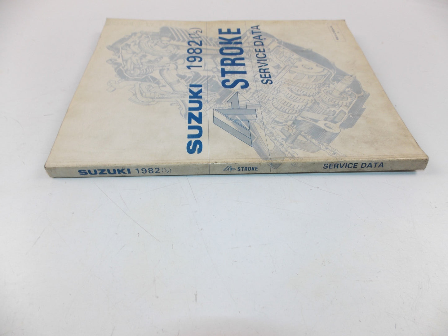 06/1982 SERVICE DATA MANUAL SUZUKI 4 STROKE BIKES ENGLISH 99510-01821-01E - MotoRaider