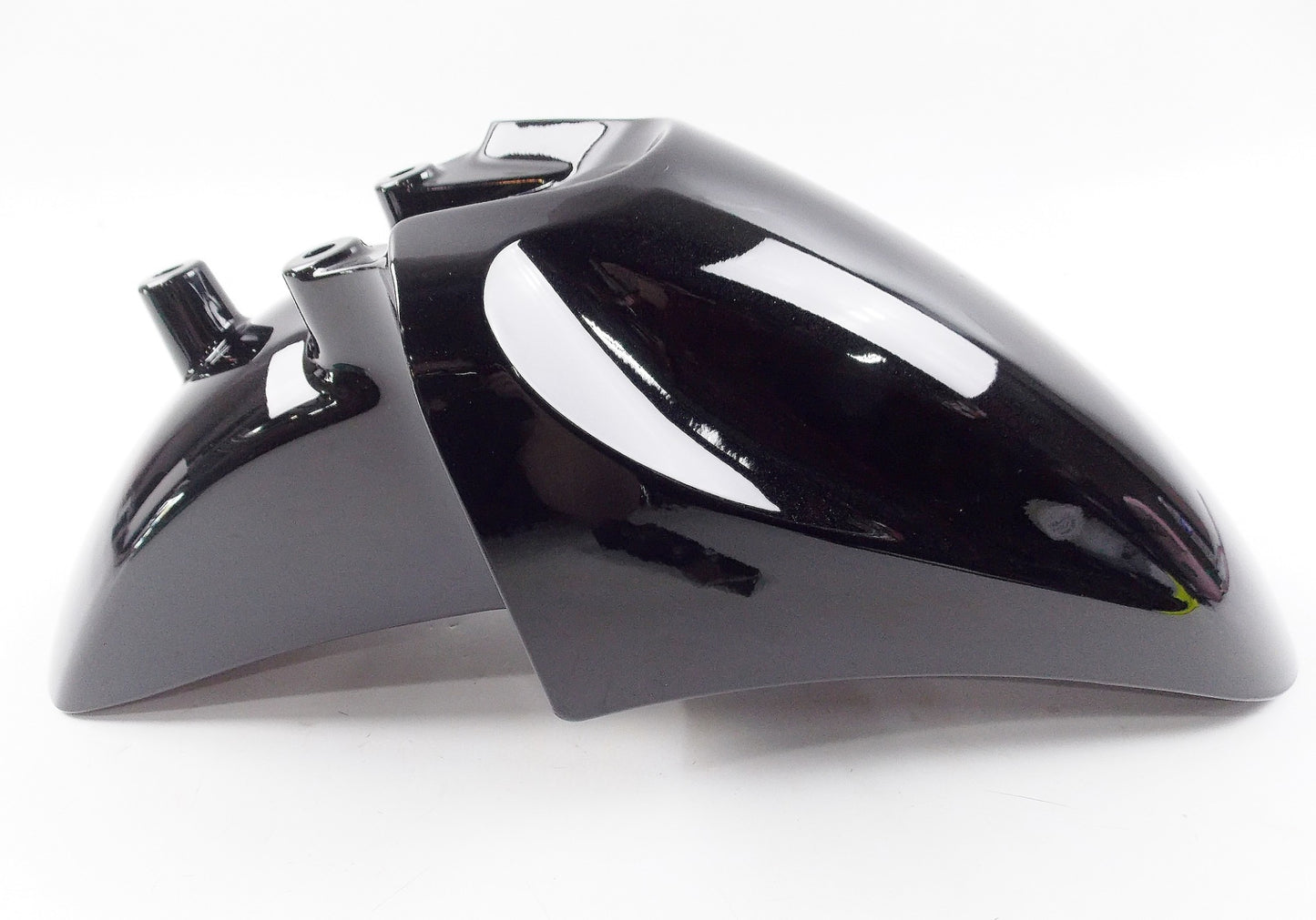 NOS OEM 2007-2014 HONDA SH300 BLACK FRONT FENDER MUD GUARD 61100-KTW-900ZH - MotoRaider