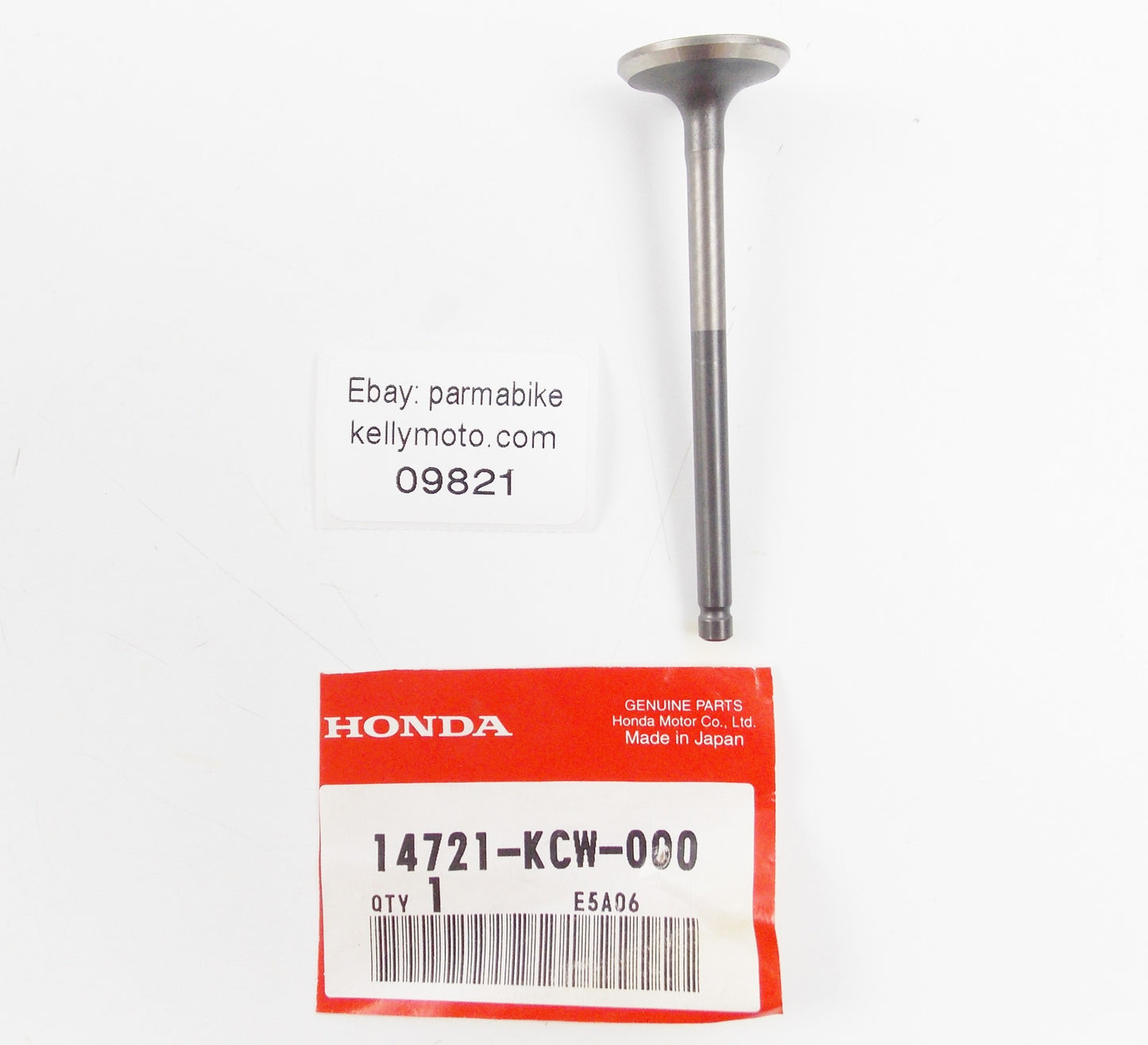 NOS OEM 2005-2013 HONDA FES125 SH125/150 PES125 EXHAUST VALVE 14721-KCW-000 - MotoRaider